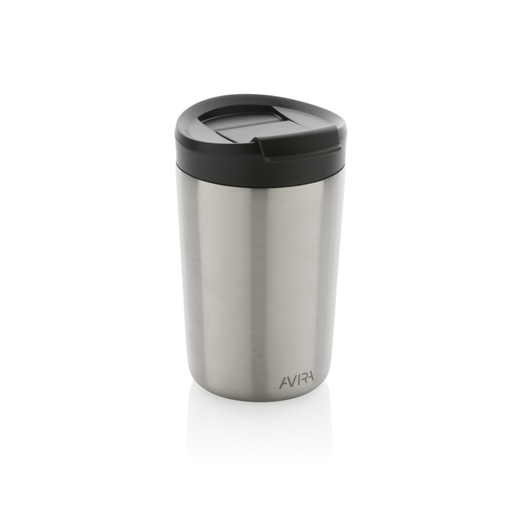 Mug isotherme en inox recyclé certifié Avira Alya 300 mL_Argent