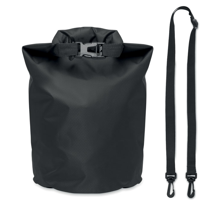Sac étanche en polyester recyclé rPET Bolsaible+_Noir
