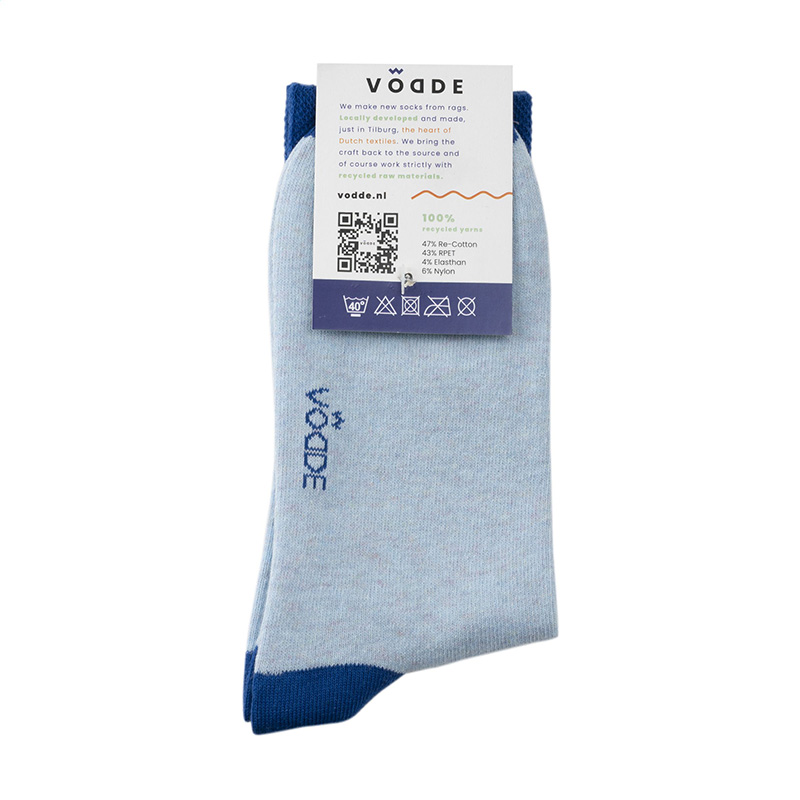 Chaussettes sur-mesure en coton et polyester recyclés Vodde _3