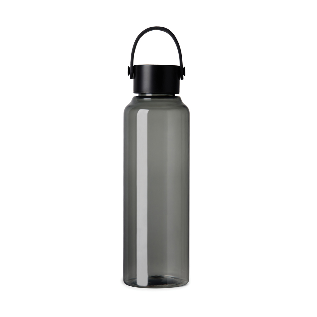 Gourde en plastique recyclé rPET certifié Baltimore 550 mL_Noir