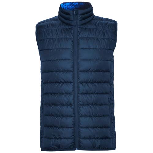 Bodywarmer enfant en polyester certifié Oslo 290 g_Bleu marine