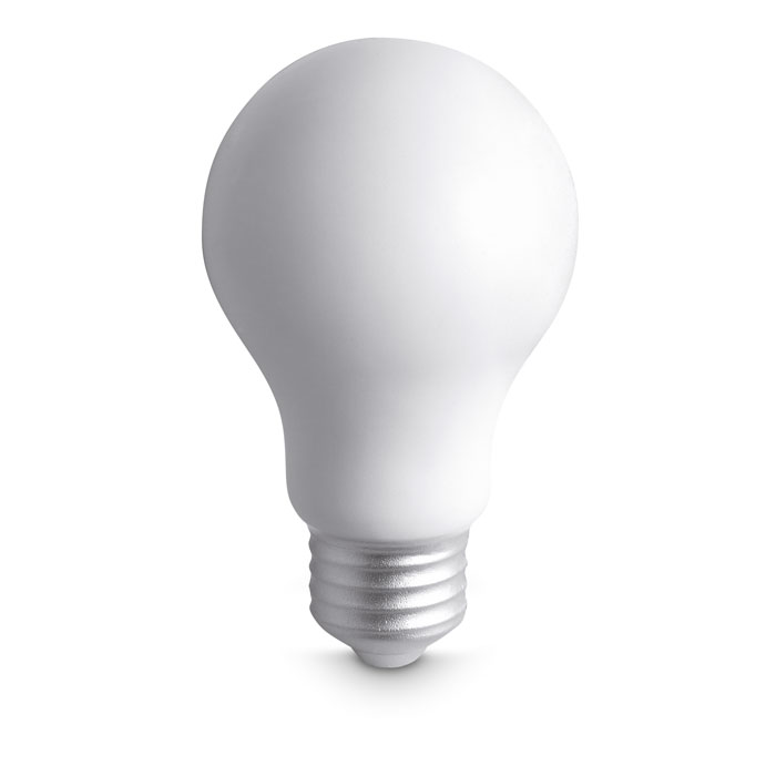 Balle anti-stress ampoule Light_Blanc