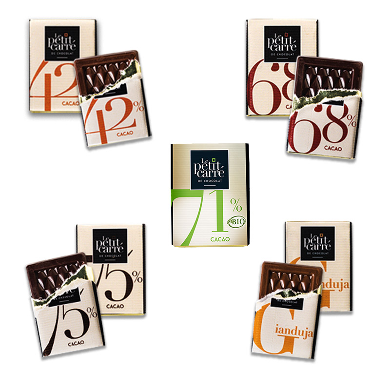 Cube 5 carrés de chocolat 5 g_02