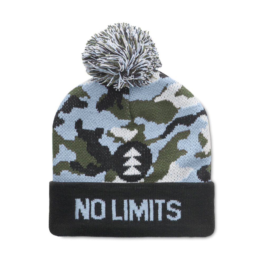 Bonnet personnalisé sur-mesure en maille jacquard à pompon Xapela_03