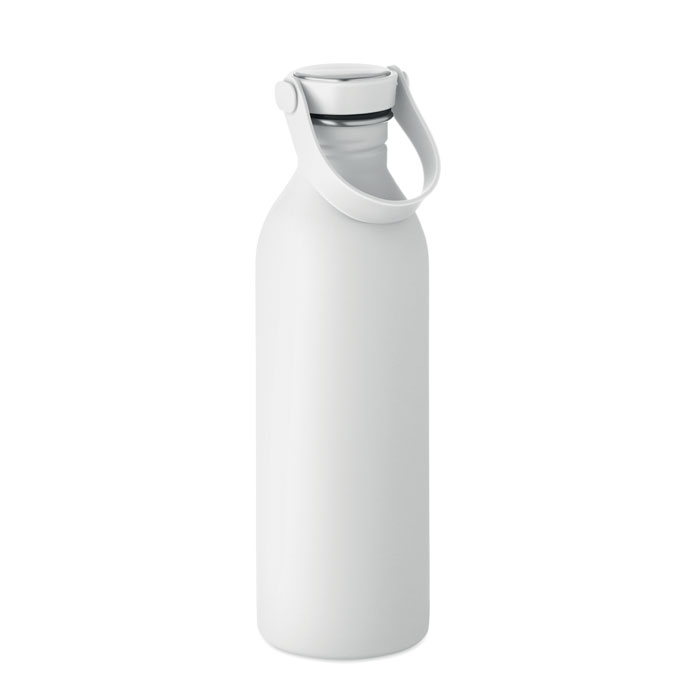 Gourde personnalisée en inox recyclé Svalur 500 mL_Blanc