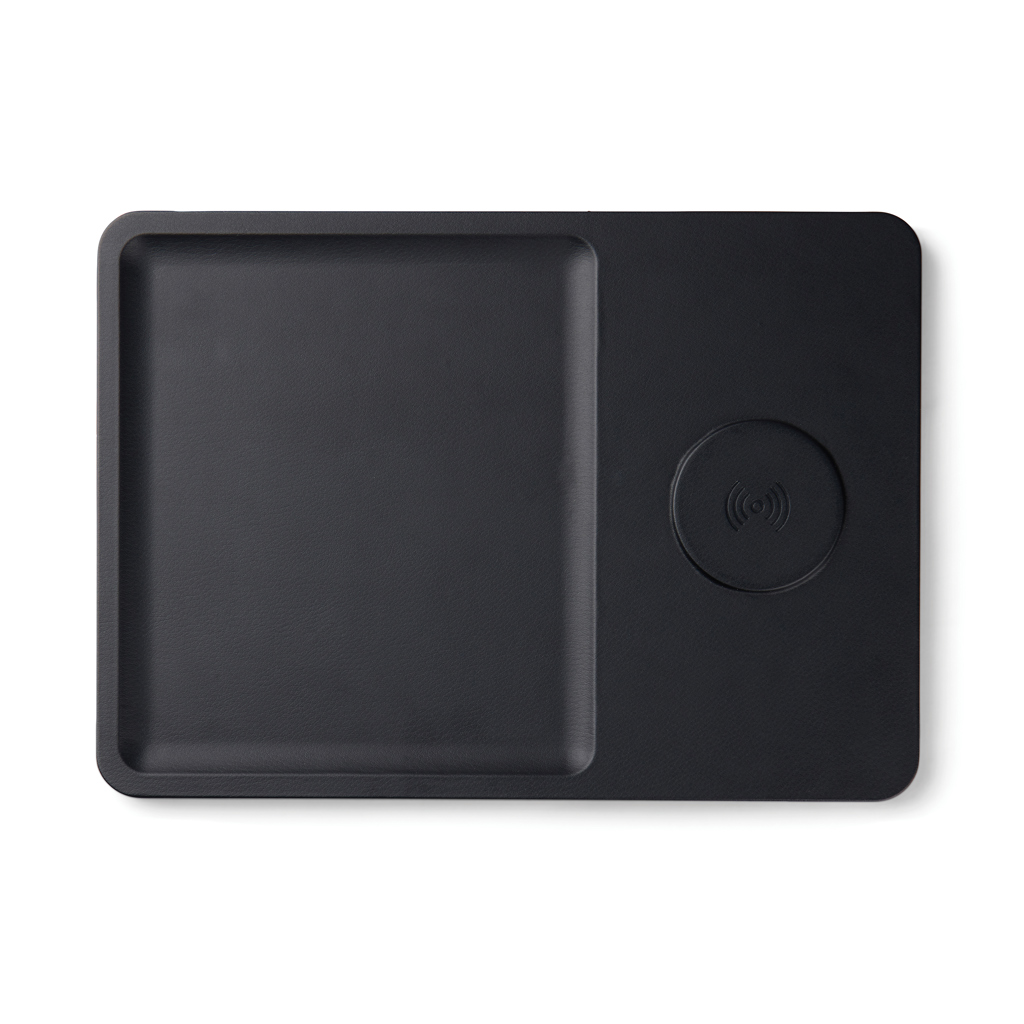 Organisateur de bureau avec chargeur à induction Vinga Timo 15W_Noir