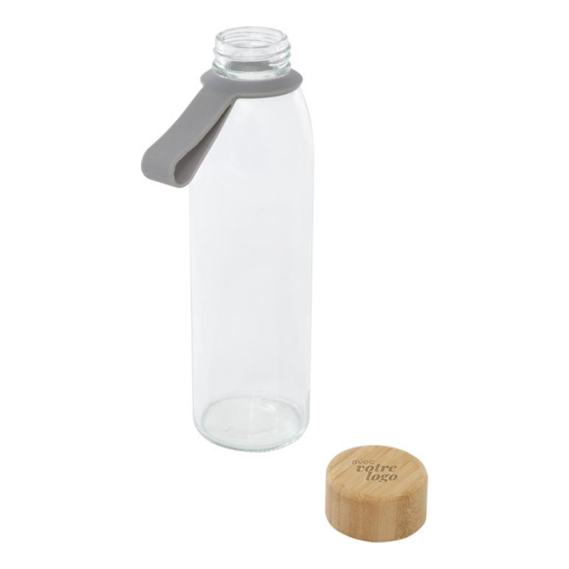 Bouteille en verre et bambou certifié Porto 500 mL_02