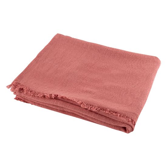 Foulard en coton recyclé certifié Greta_Rose