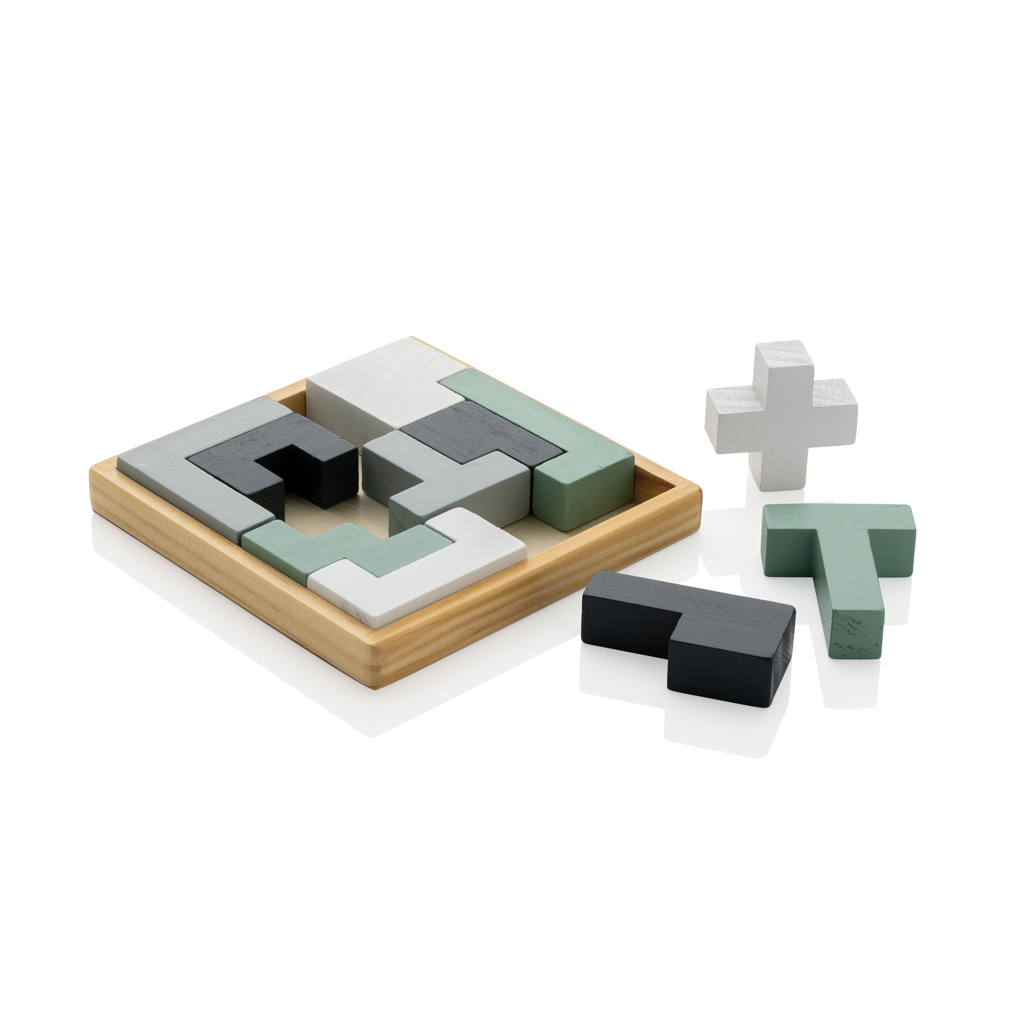Puzzle en bois Cree_Marron