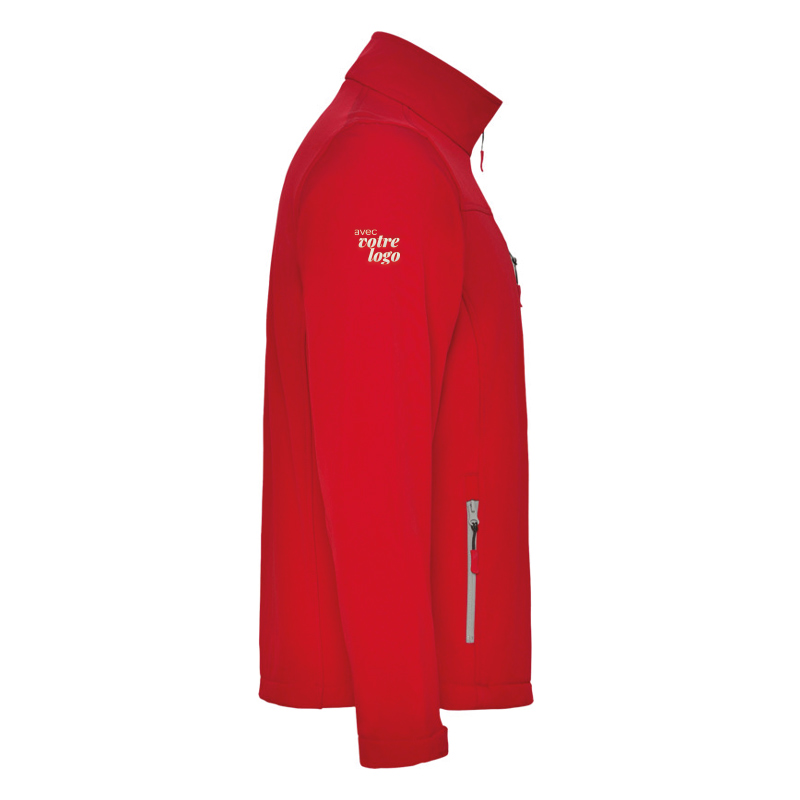 Veste softshell enfant en polyester certifié Antartida 300 g_04