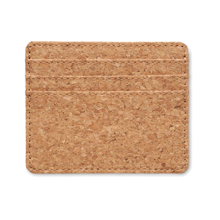 Porte-cartes en liège anti-RFID Wallk_Beige