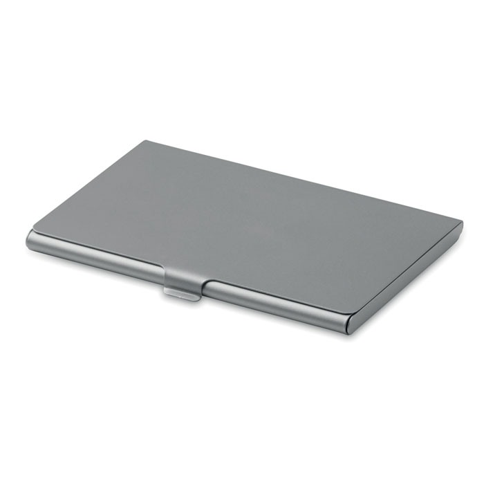 Etui cartes de visite en métal Stanwell _Argent mat