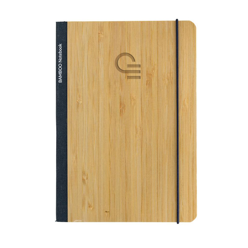 Carnet publicitaire A5 en bambou certifié Scribe_1