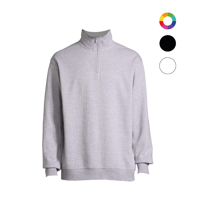 Sweat unisexe en coton et polyester recyclé certifié Conrad 280 g_02