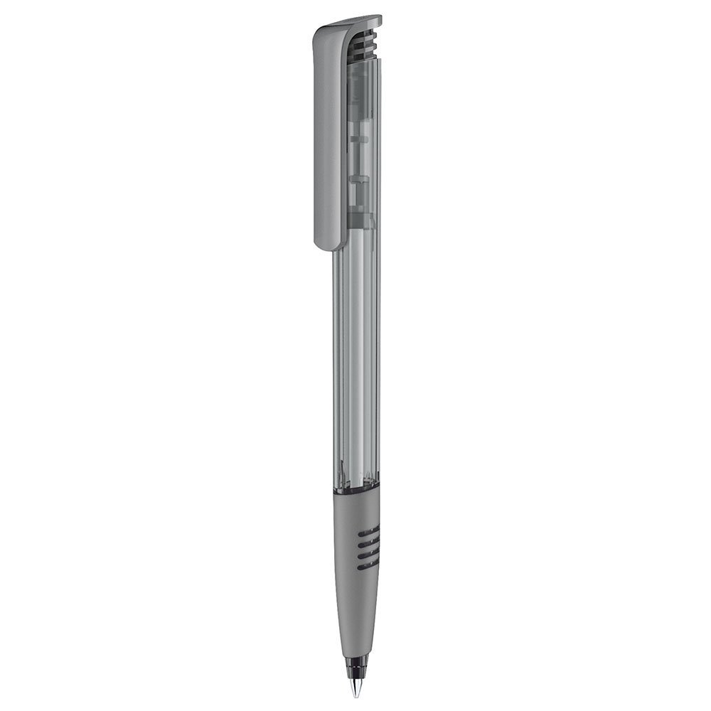 Stylo bille Senator® Super Hit Transparent Grip_Gris clair