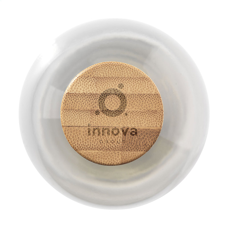 Gourde publicitaire en plastique recyclé rPET et bambou Belgato 750 mL_02