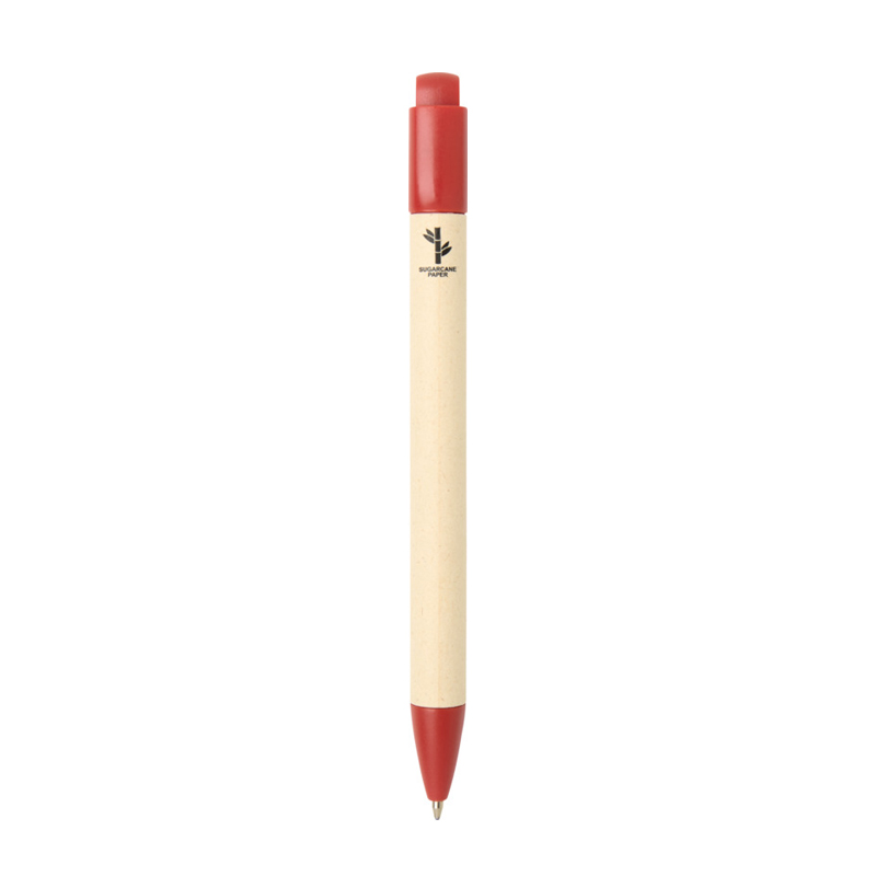 Stylo bille en fibre de canne à sucre et plastique recyclé Liliana_04