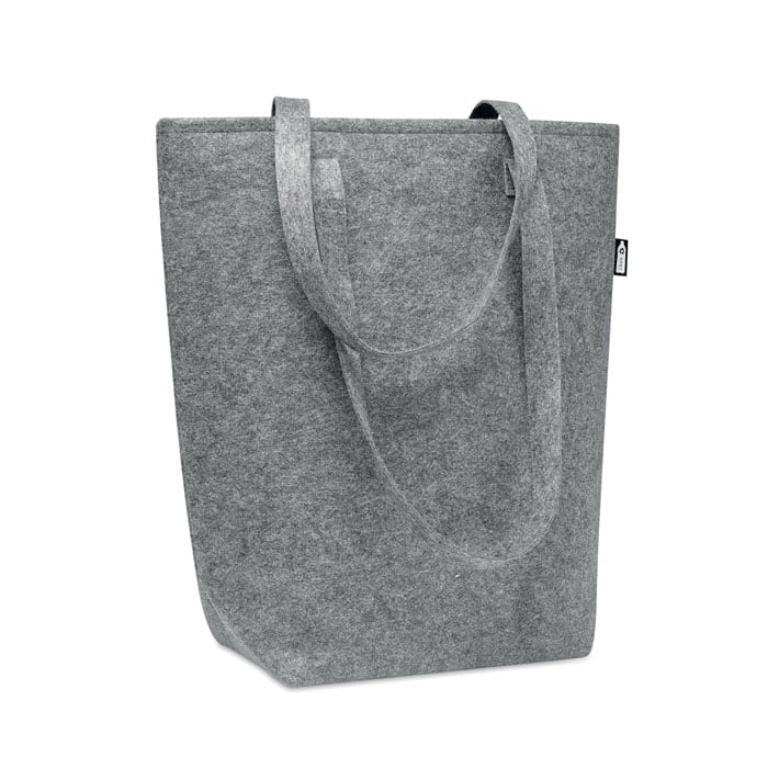 Sac cabas en feutre recyclé rPET Taslo_Gris