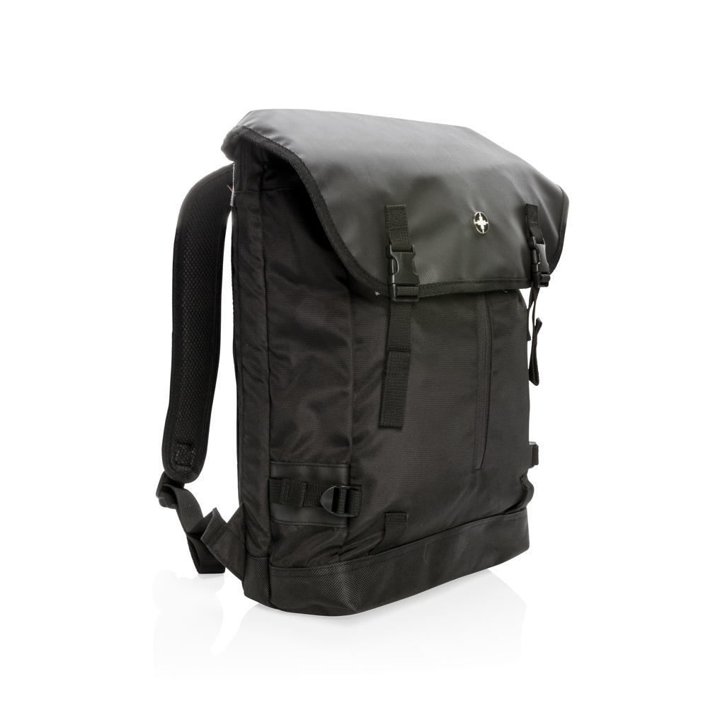 Sac à dos ordinateur 17" Swiss Peak Bâle 20 L_Noir