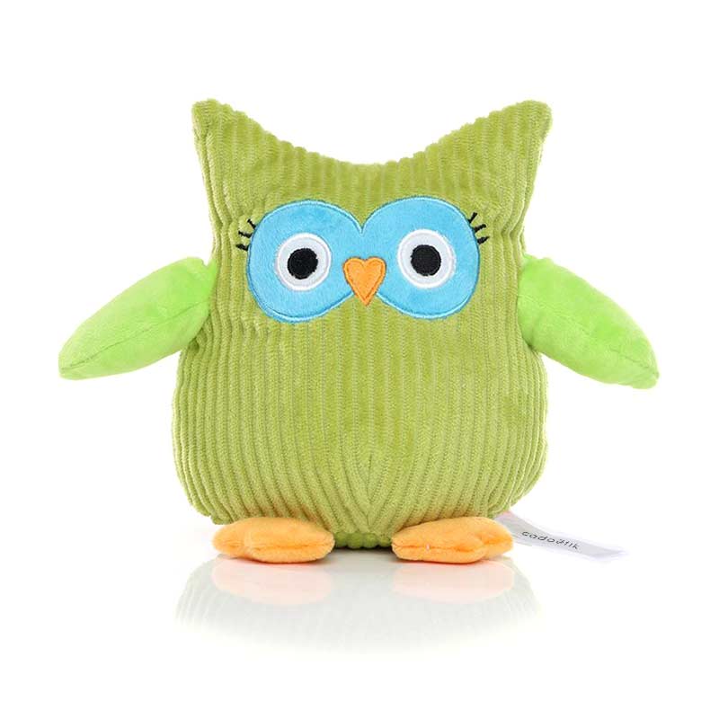 Peluche publicitaire chouette HouHou - cadeau d'entreprise