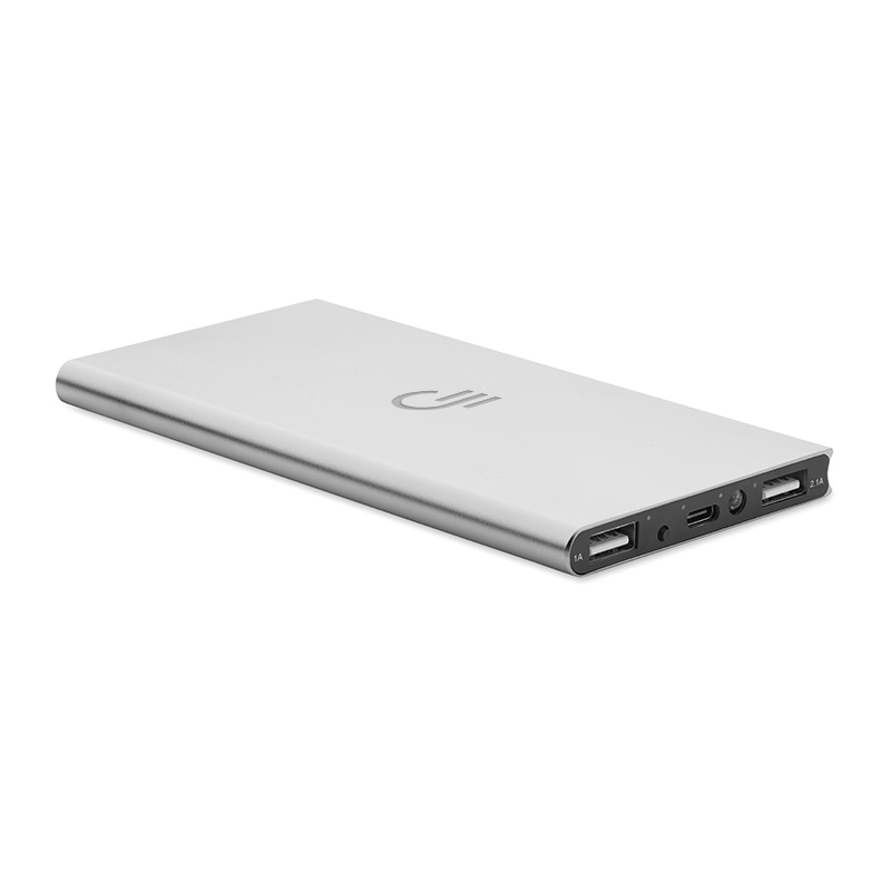 Batterie externe en aluminium recyclé Powerflat8C 8000 mAh_01