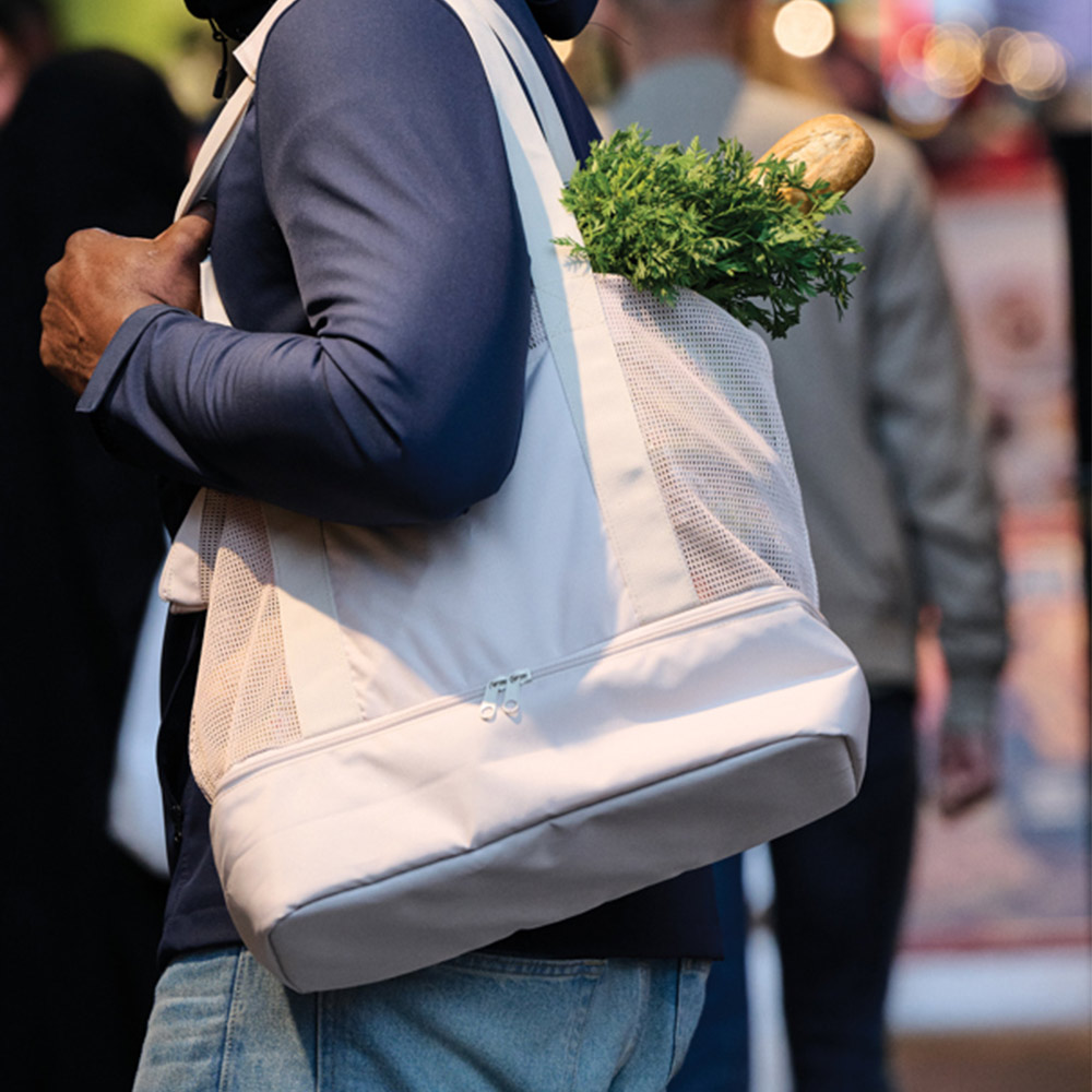 Tote bag isotherme 2 en 1 en polyester recyclé rPET Iqlo 20 L_05