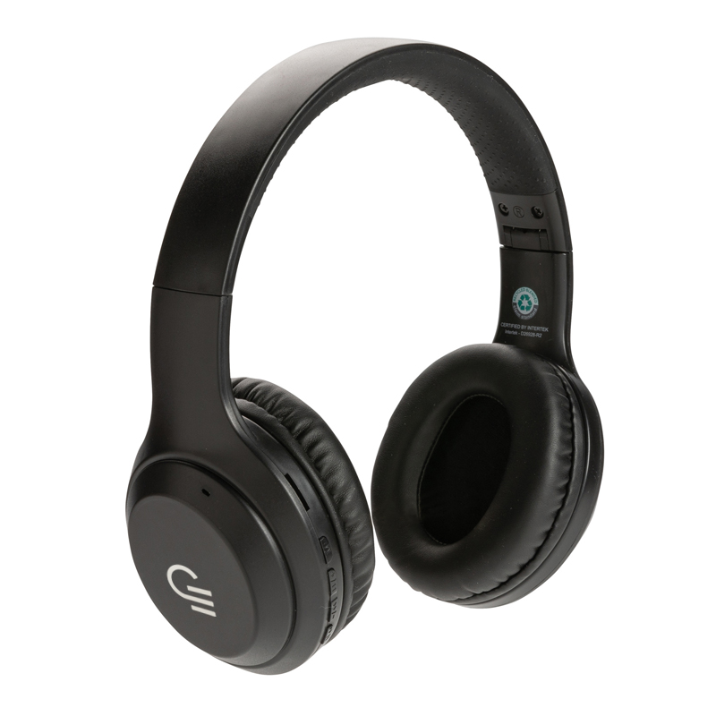 Casque audio sans fil en plastique recyclé RCS Lyrics_1