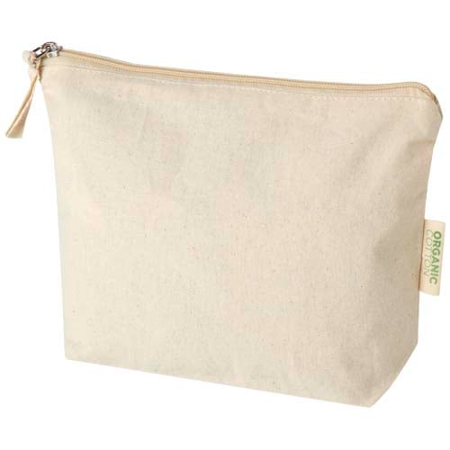 Trousse de toilette en coton bio certifié Orissa 180 g  _Naturel