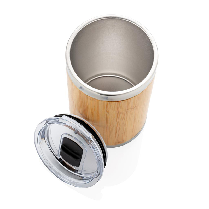 Mug isotherme en inox et bambou Kekope 270 mL_03
