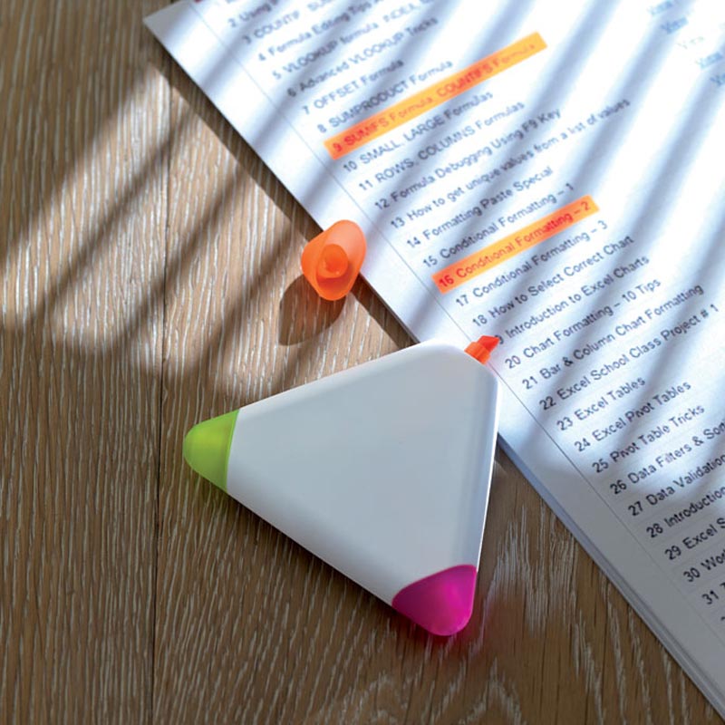 Surligneur 3 couleurs Triangle_04