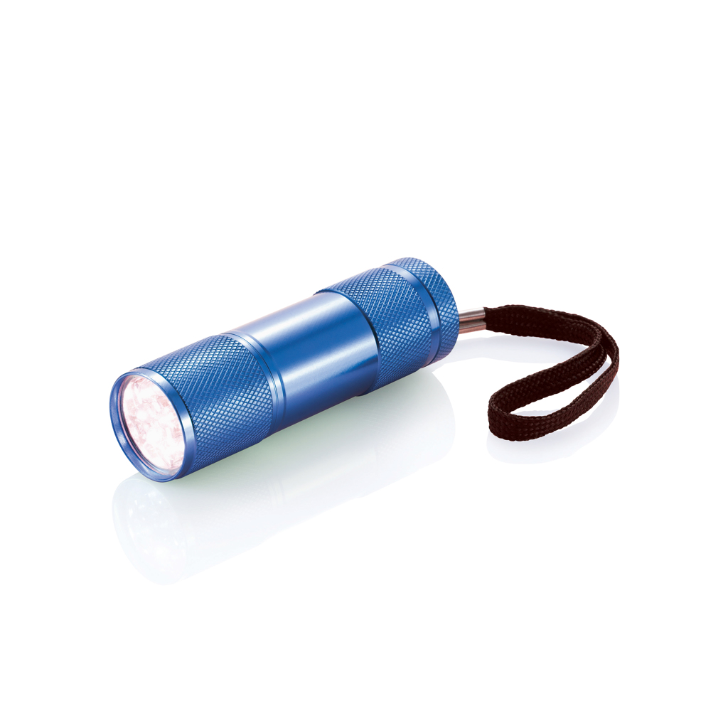Lampe en aluminium Quattro_Bleu
