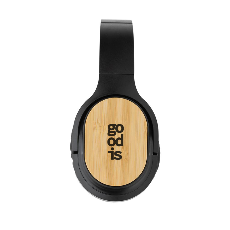 Casque audio pliable en plastique recyclé et bambou certifiés Elite_02