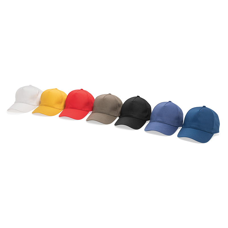 Casquette 5 pans en coton recyclé Impact 280 g_2