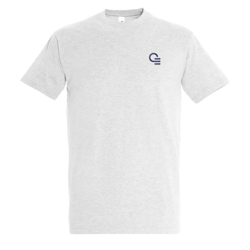 T-shirt publicitaire homme en coton Imperial - Coloris blanc