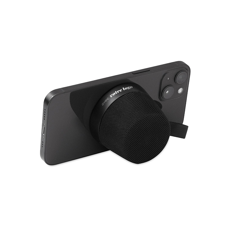 Enceinte nomade en polyester recyclé rPET Escuche 3W_02