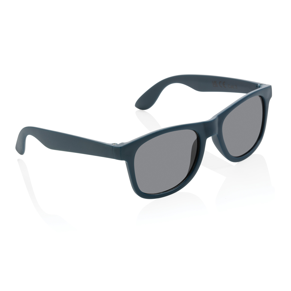 Lunettes de soleil en plastique recyclé certifié Nauru_Bleu marine