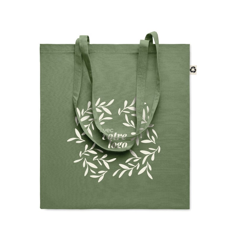 Tote bag publicitaire en coton recyclé Zoco Colour 140 g_01