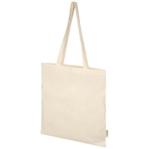 Tote bag publicitaire en coton bio certifié Odisha 100 g_Naturel