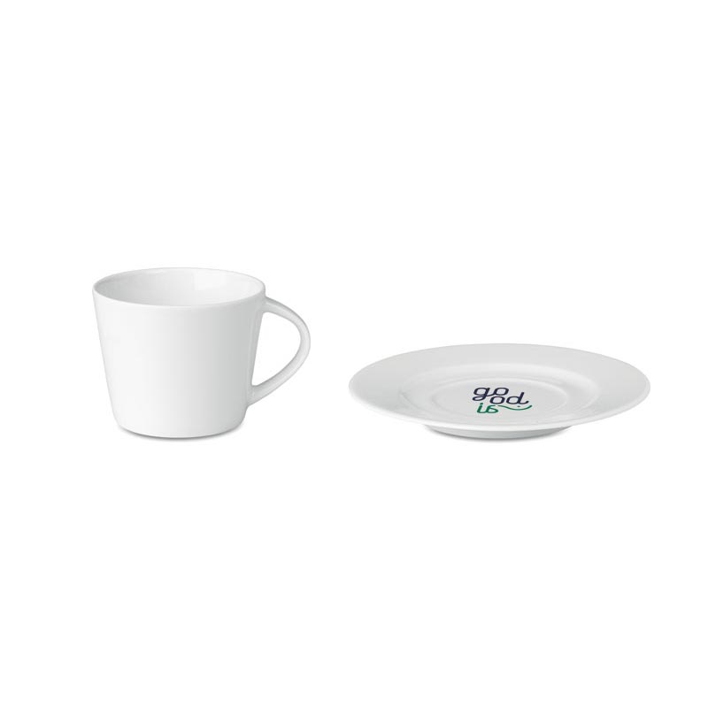 Tasse et soucoupe en porcelaine Cappuccino Paris 180 mL_02
