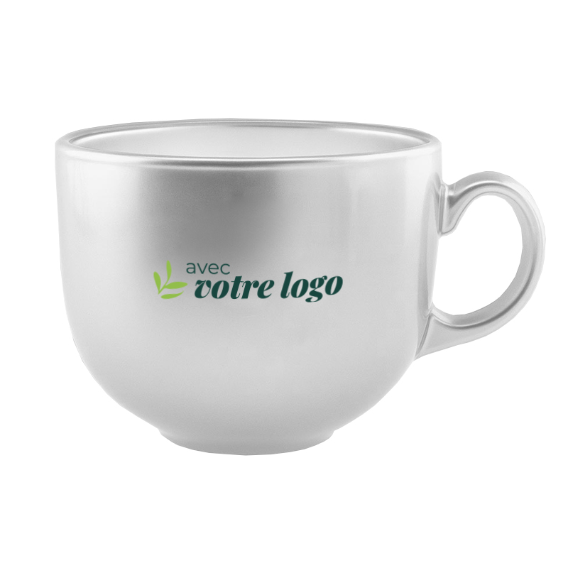 Tasse en verre publicitaire Made in France Jumbo