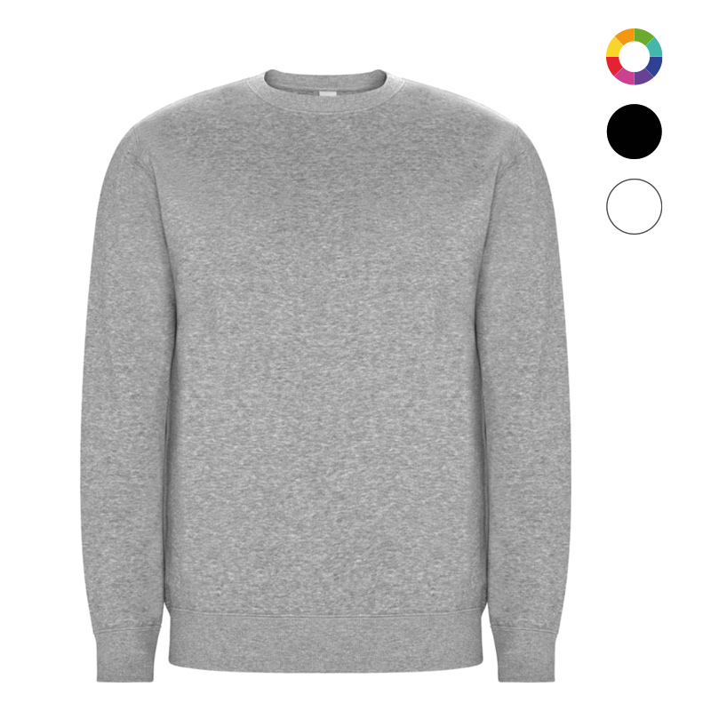 Sweat unisexe en coton bio et polyester recyclé certifiés Batian 300 g_02