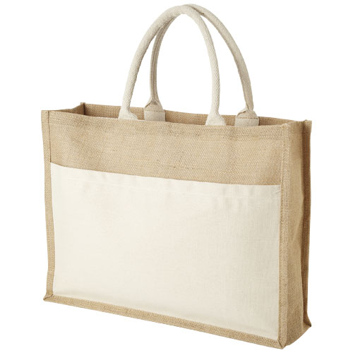 Sac cabas en jute Mumbay_Naturel