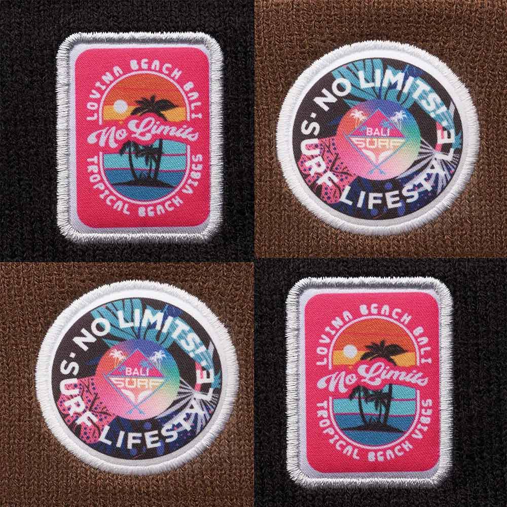 Bonnet personnalisé sur-mesure en maille jacquard à pompon Xapela_05