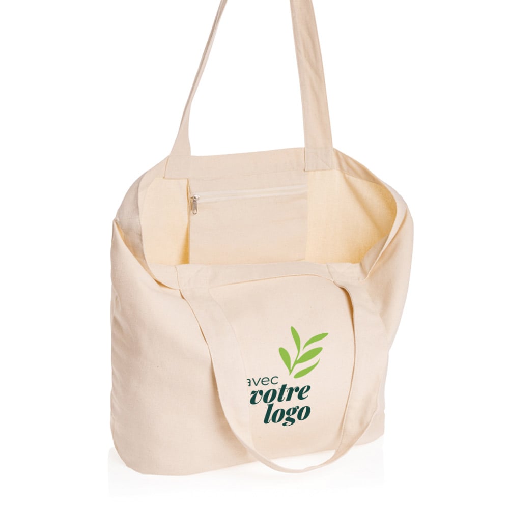 Sac shopping en toile recyclée non teintée Impact Uni 240 g_03