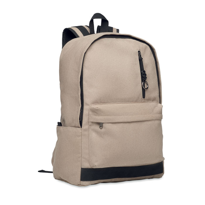 Sac à dos ordinateur 15" en coton recyclé Leirur_Corde