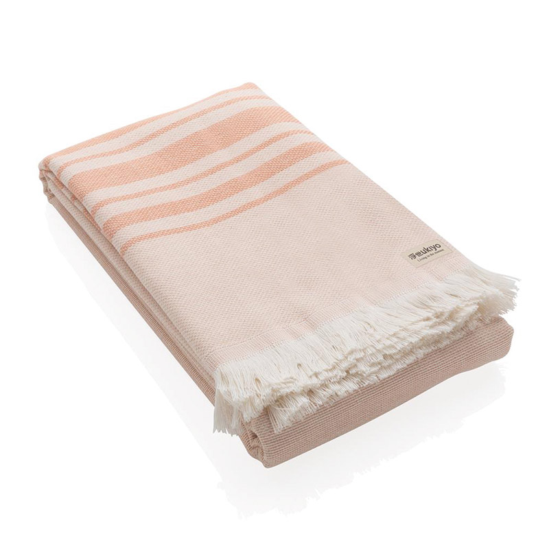Serviette hammam en coton recyclé Ukiyo Yumiko 260 g_03