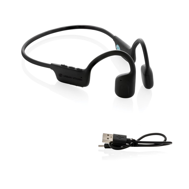 Casque audio en plastique recyclé certifié Urban Vitamin Glendale_02