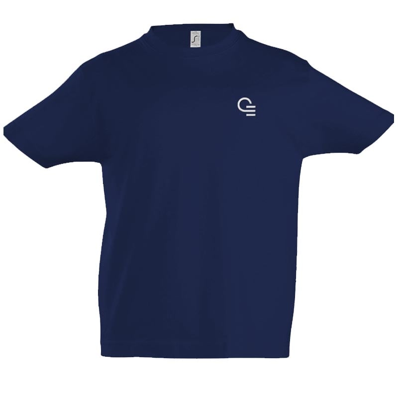tee-shirt personnalisé pour enfant imperial - coloris bleu