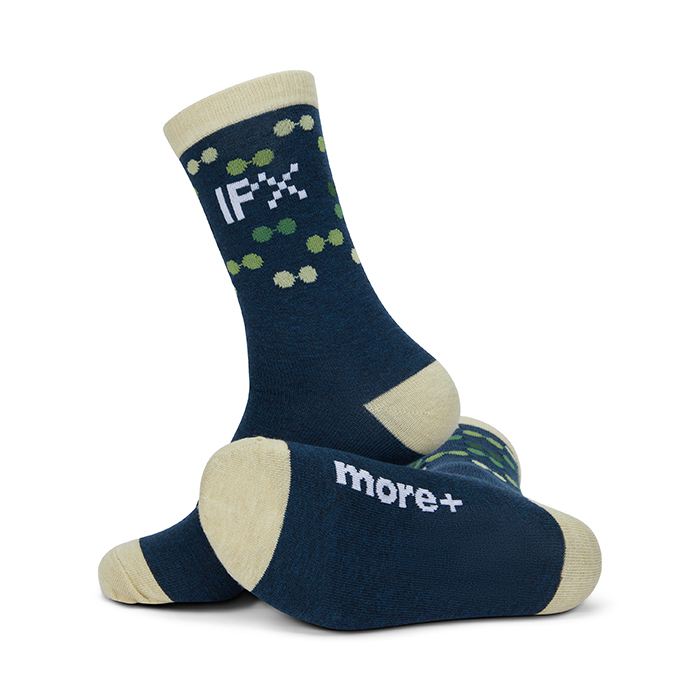 Chaussettes sur-mesure en laine mérinos jacquard Hotsock_01