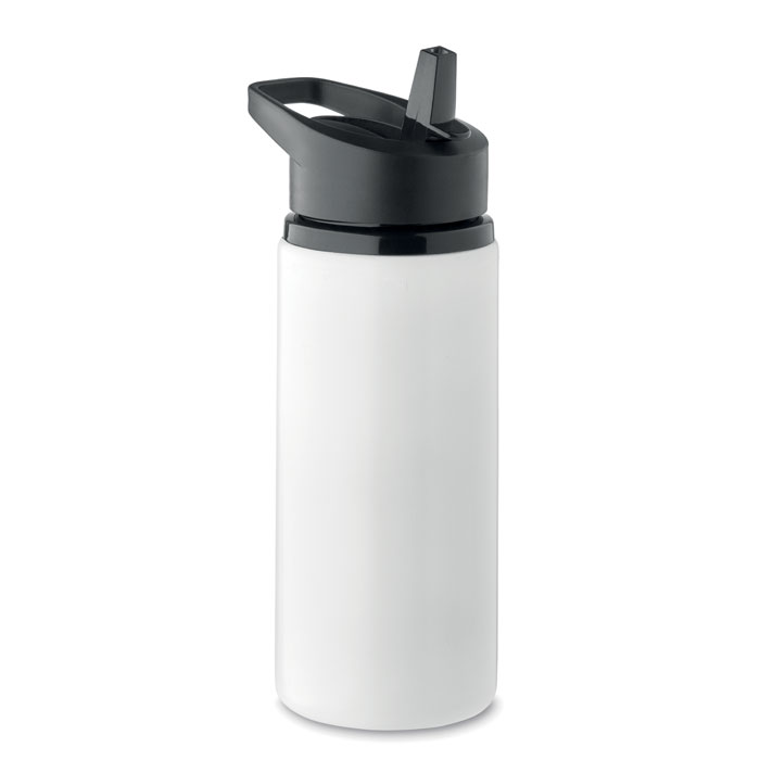 Gourde sport en inox recyclé Spot 500 mL_Blanc